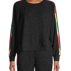 BB Dakota Prism Break Sweatshirt Rainbow Size XS